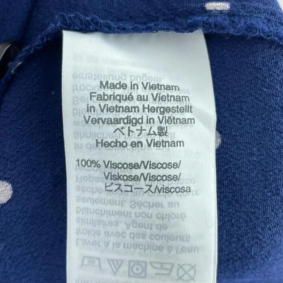 Madewell Midi Dress Womens 10 Blue 1609 - Picture 4 of 7